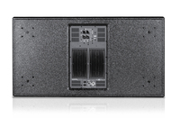 ACTIVE SEMI-HORN LOADED SUBWOOFER WITH TWO 18" TRANSDUCERS, DIGIPRO G3 CLASS D AMP 1800 W RMS, DSP